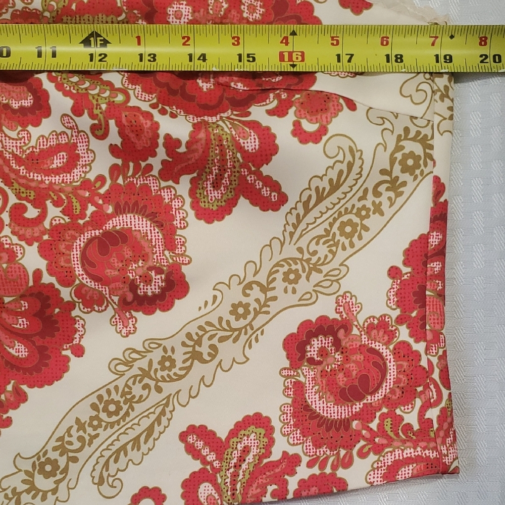Flora Bea Oriental Sleeveless Crop Tank Top with Boxy Style Sz L - Picture 13 of 16